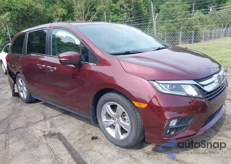 2020 Honda Odyssey Ex-L/Ex-L W/Navi Res из США, поврежденный, VIN 5FNRL6H79LB036892